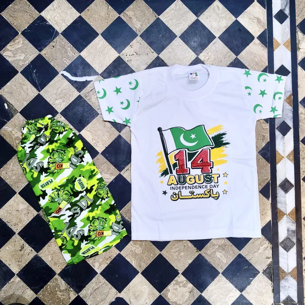 14 August Kids T-Shirt & Shorts Set - photo 4