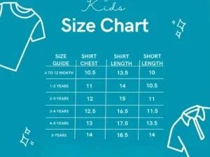 14 August Boy’s Printed Shirt and Shorts Set