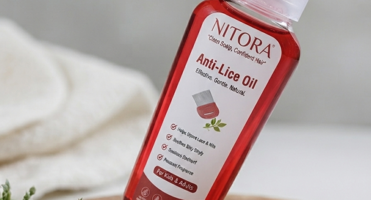 Nitora anti lice hair oil for kids and adults