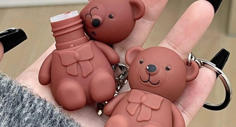 Teddy Bear Lip Gloss Set