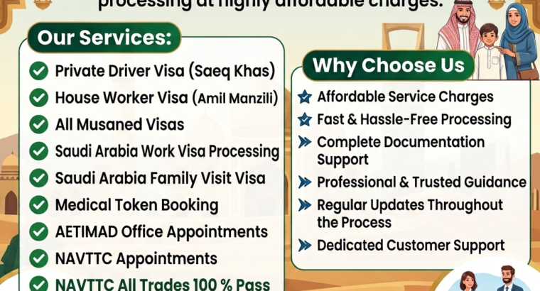 Karwan E Royal Enterprises – Visit, Work, Umrah & Tourist Visa Services