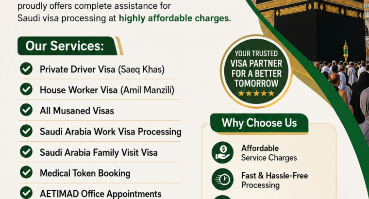 Karwan E Royal Enterprises – Visit, Work, Umrah & Tourist Visa Services