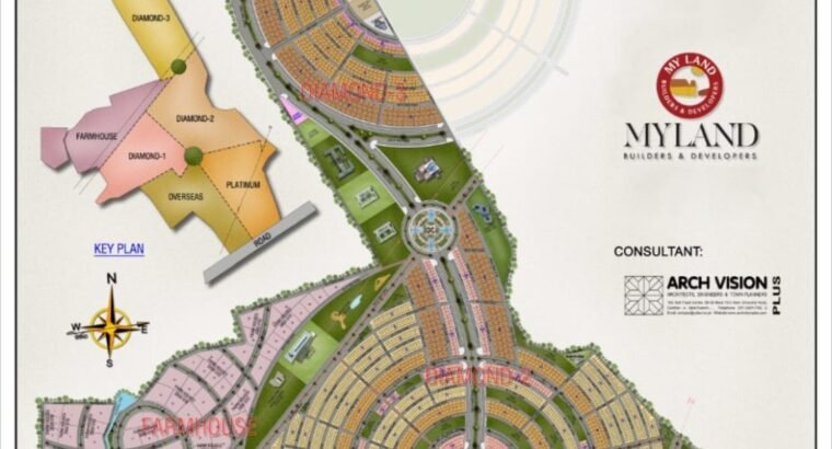 125, 250 and 500 Sq Yard Plots available on installments