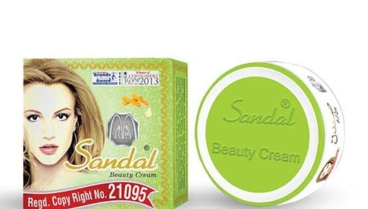 sandal beauty cream