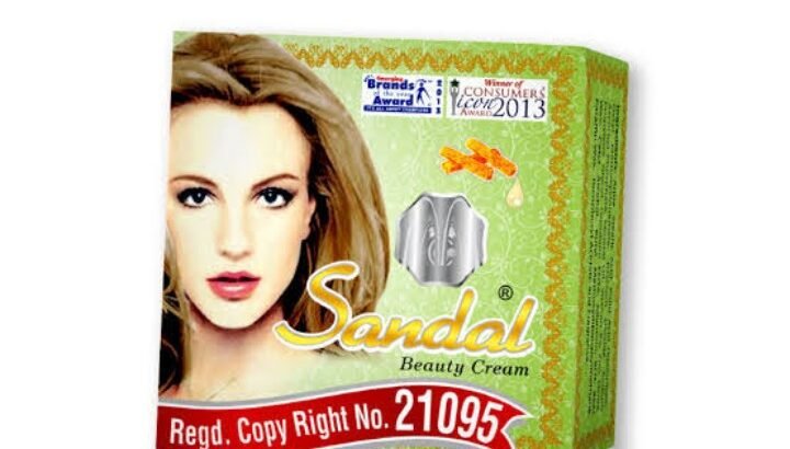 sandal beauty cream