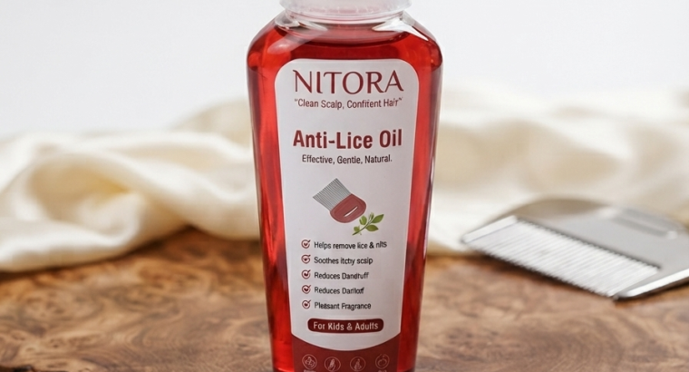 Nitora anti lice hair oil for kids and adults