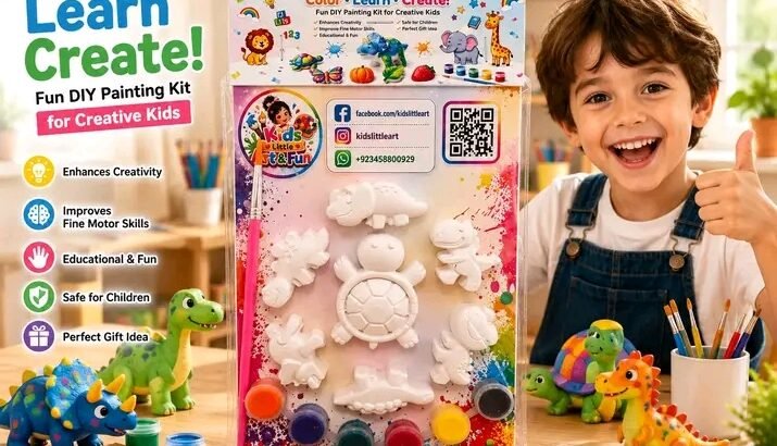 kids little diy art kit