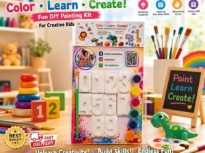 kids little heart diy arts work