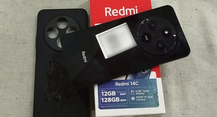 redmi 14C 12/128 GB official PTA Complete Box