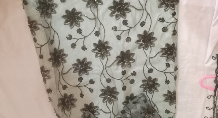ladies suits with embroidery duppata /maxi