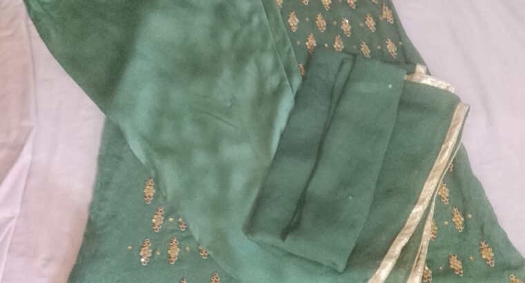 ladies suits with embroidery duppata /maxi