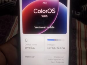 oppo A5X for sale in Multan
