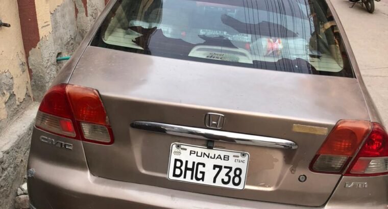 Honda Civic VTI 2003 for sale in Rawalpindi