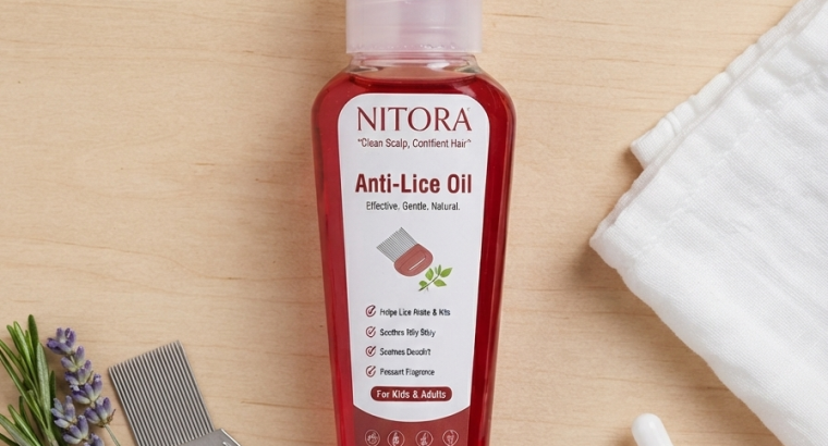 Nitora anti lice hair oil for kids and adults