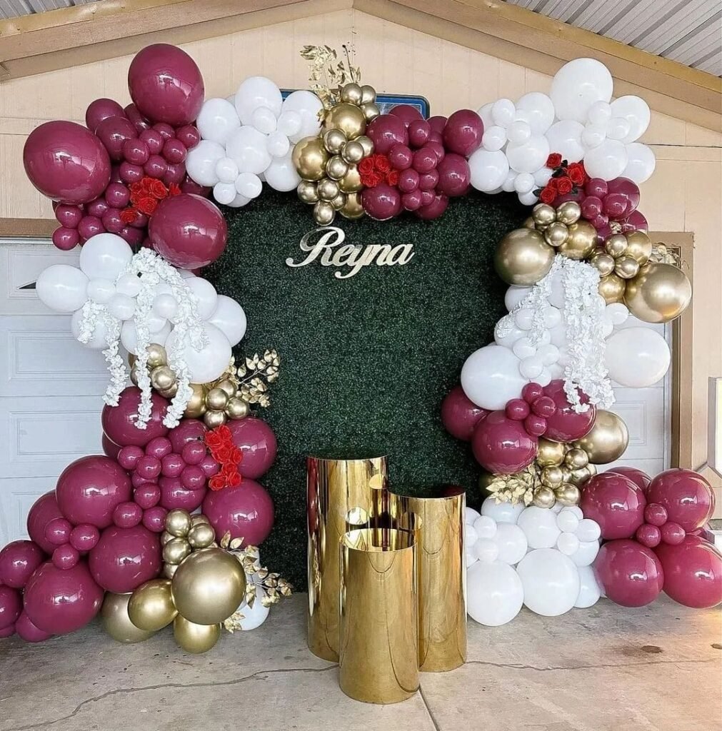 flowers decorations and balloon decor - photo 4