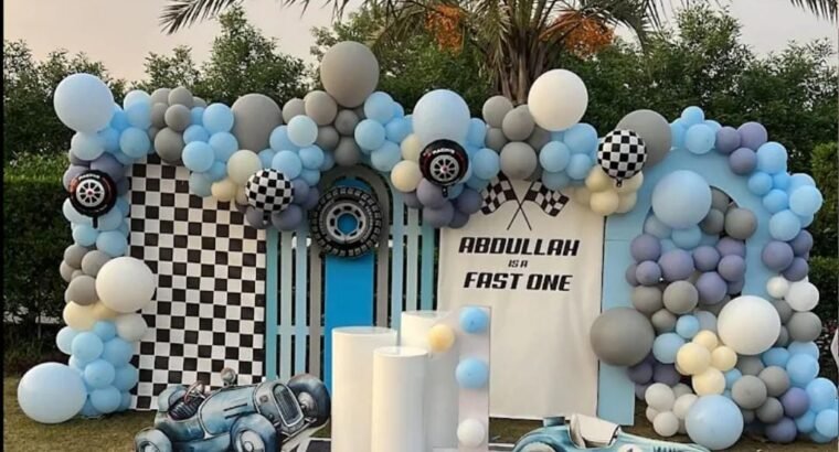 events birthday decorations