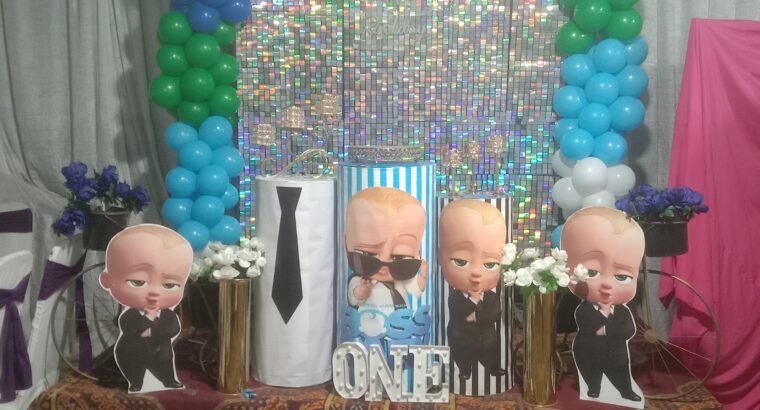 boss baby balloon decorations