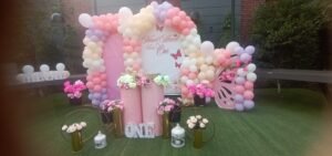 girls them balloon decor