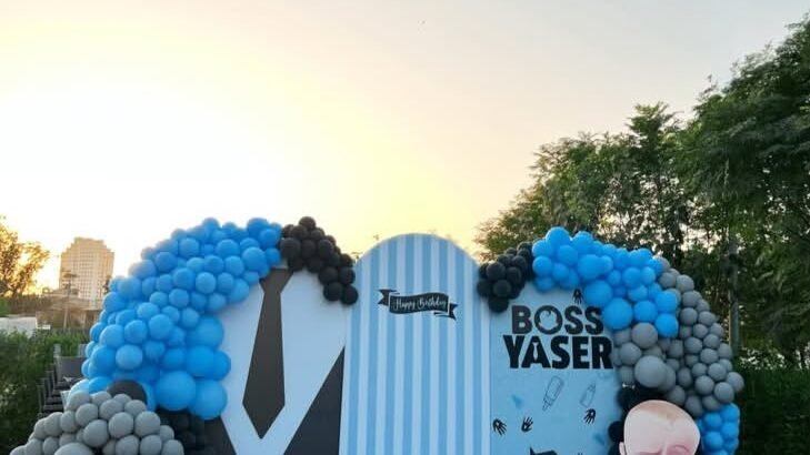 balloon decor jumping castle