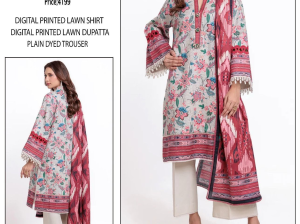 Digital Lawn Collection 3-Piece Ensemble