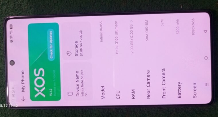 infinix Note 50 pro