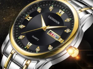 Men beautiful quartz original and waterproof watch with free delivery