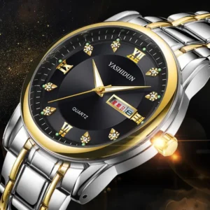 Men beautiful quartz original and waterproof watch with free delivery