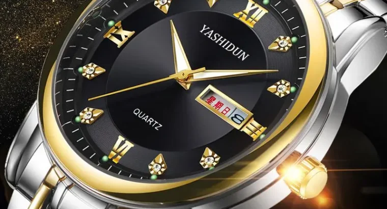 Men beautiful quartz original and waterproof watch with free delivery
