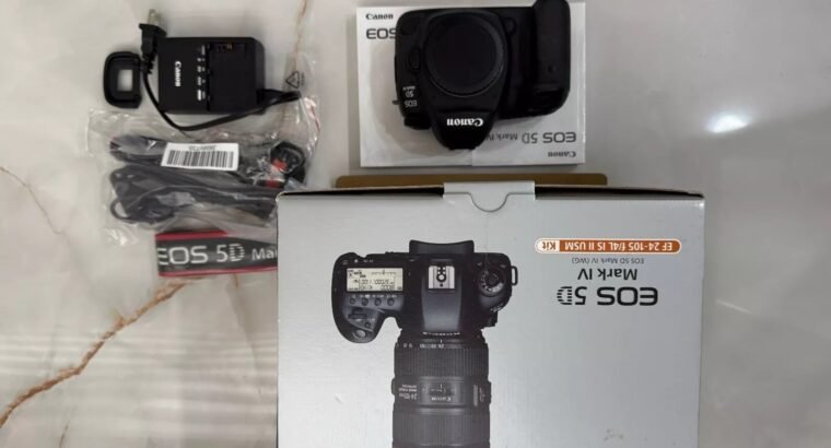 Hot Selling Canon EOS 5D Mark IV DSLR Camera with 24-105mm f-4L II Lens