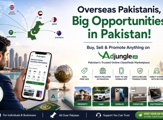 New Marketplace For Pakistani Overseas Diaspora To Buy & Sell in Pakistan
