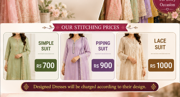 Tailor master for ladies dresses