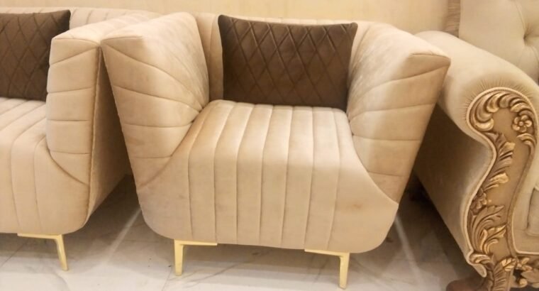 Turkish design sofa 7 seater with cushion 10 years molty foam