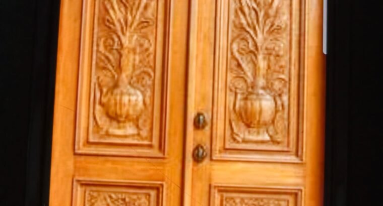 plywood door and sold door