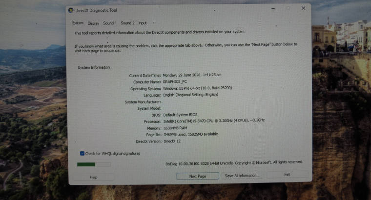 Core i5 3rd Gen | 16GB RAM | GT 630 4GB | SSD | Windows 11 Pro