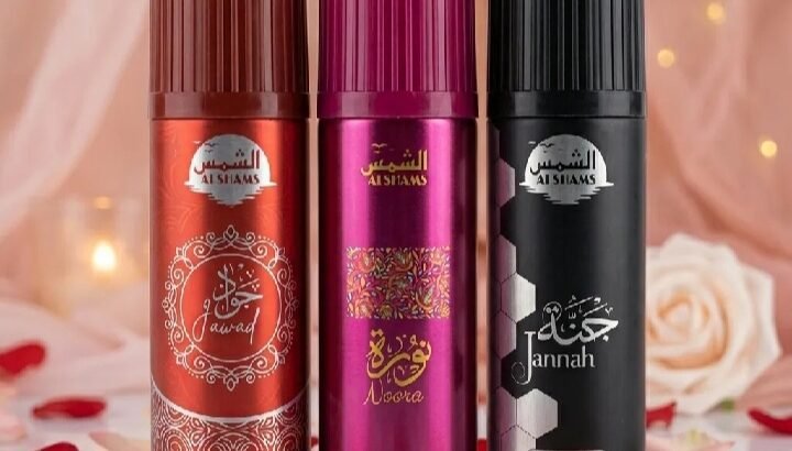 Body spray deals 3 pcs.