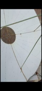 8 feet dish shabbily good quality