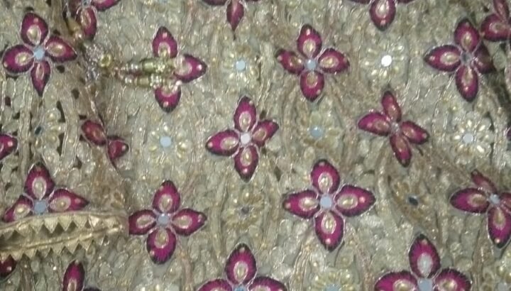 Trendy cut work party wear dress