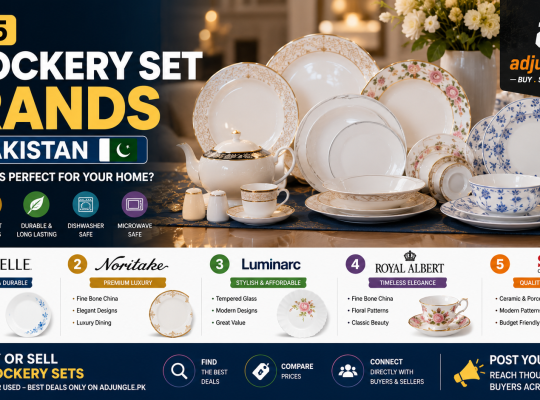 Top 5 Crockery Set Brands in Pakistan – A Buyer’s Guide