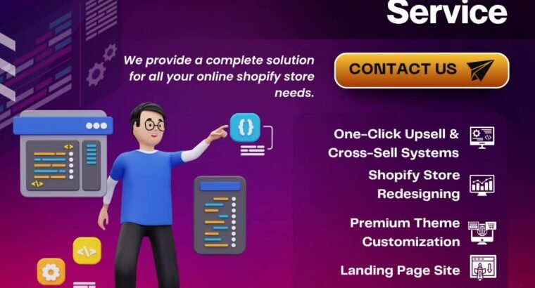 🚀 Launch Your Shopify Store and Website – 10% Off!