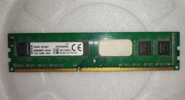 4GB DDR3 RAM for Desktop/Tower PC