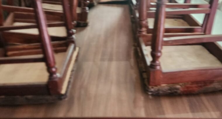 Dinning table 12 chair for sale in Faisalabad in Rs.65,000