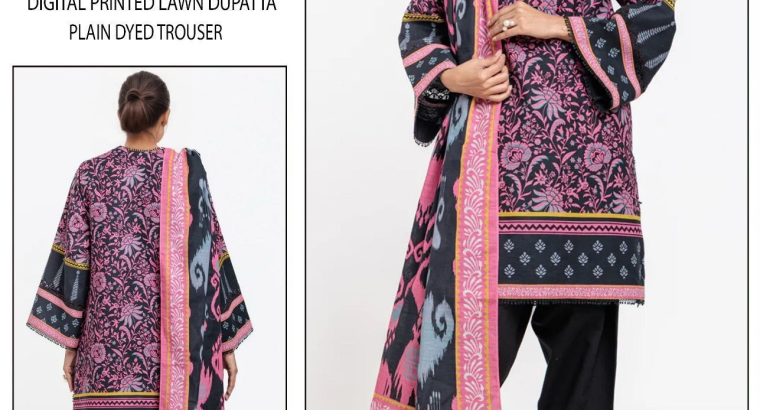 Digital Lawn Collection 3-Piece Ensemble