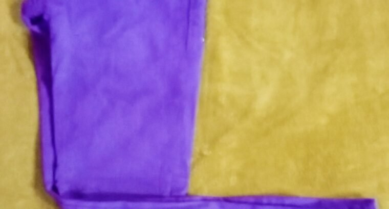 Stylish Purple Unisex Skinny Jean