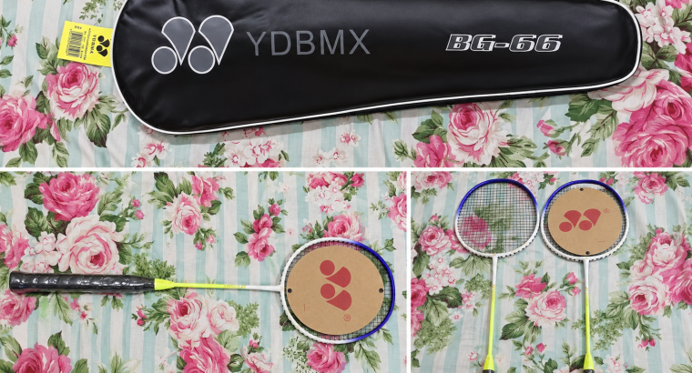 Badminton rackets
