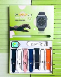 D9 Ultra Smart Watch Series 9 (Brand New – 7 Straps)