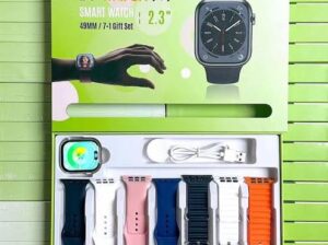 D9 Ultra Smart Watch Series 9 (Brand New – 7 Straps)
