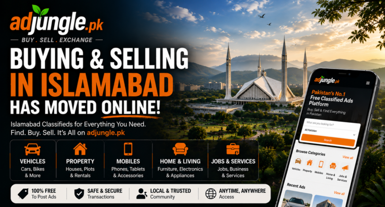 Free Classified Ads in Islamabad | Islamabad Classifieds – Adjungle.pk