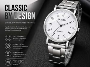 MODIYA Luxury Minimalist Men’s Wrist Watch