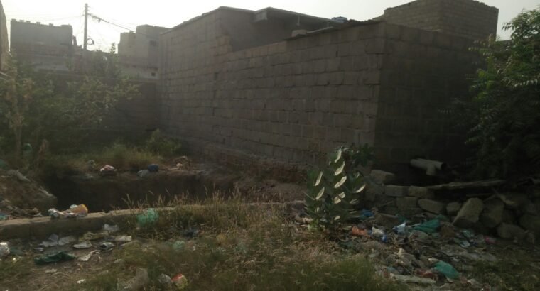 120sq yard lease plot for sale in Orangi Town, Karachi