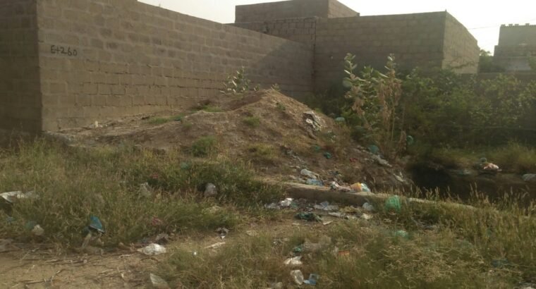 120sq yard lease plot for sale in Orangi Town, Karachi